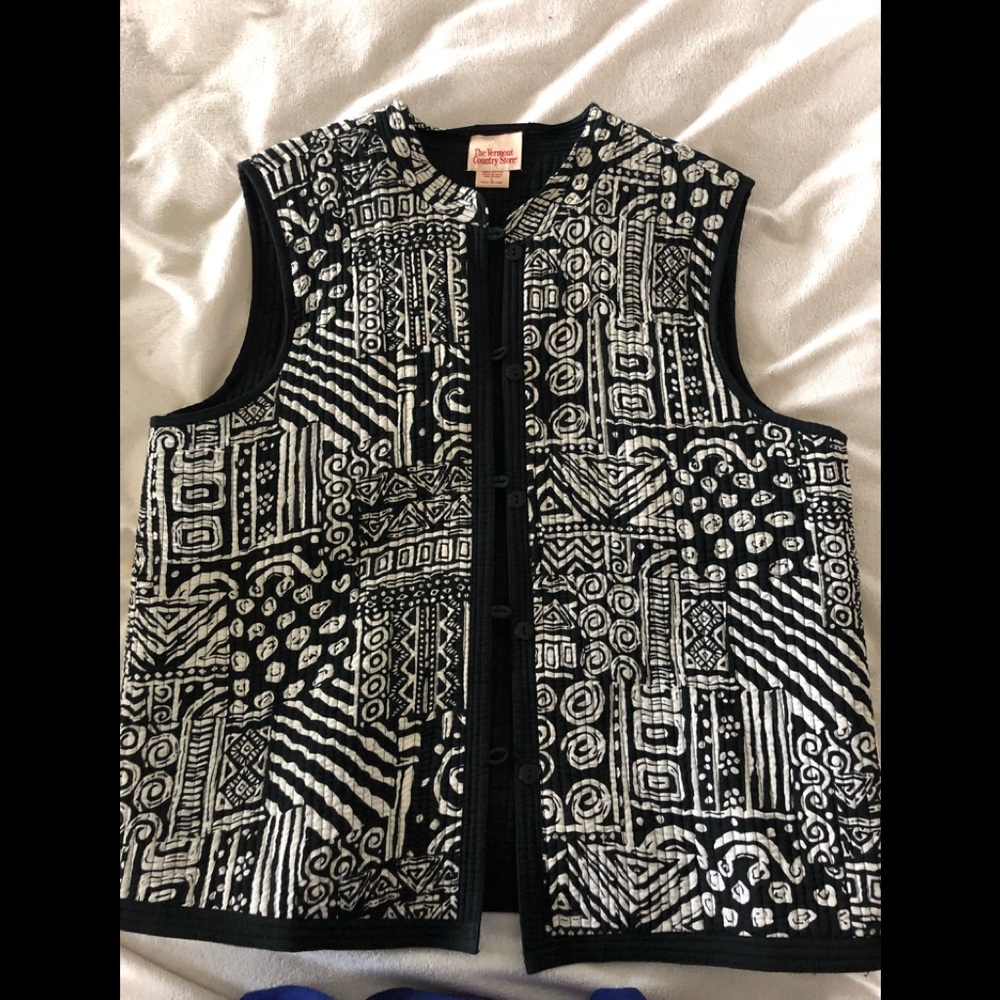 NWOT Reversible vest, gorgeous!